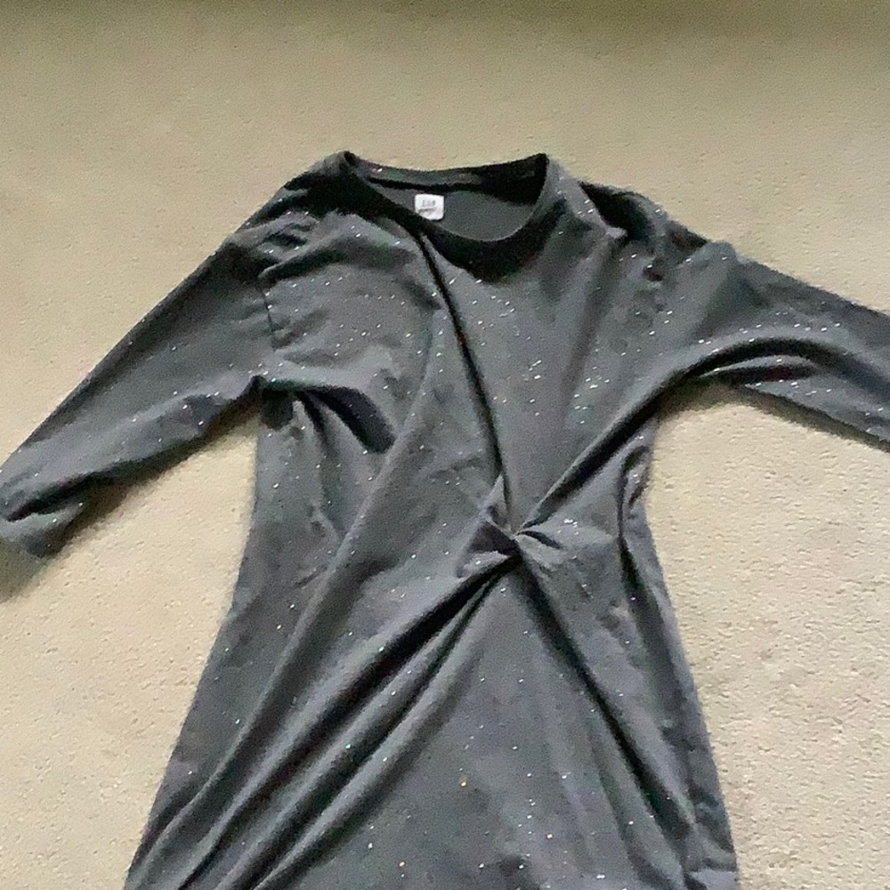Gray casual dress